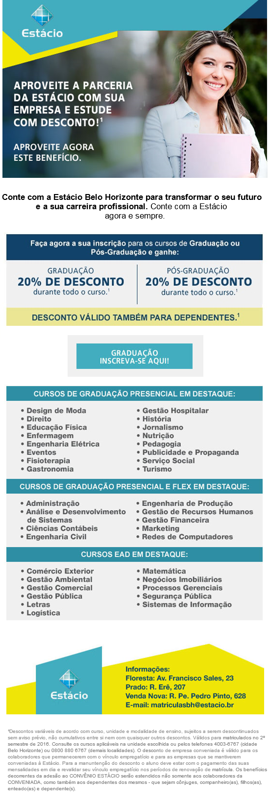 Cursos na estacio