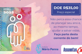 Adquira a Agenda Solidária 2025 do Instituto Mário Penna