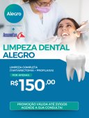 PROMO&Ccedil;&Atilde;O - ALEGRO CL&Iacute;NICA ODONTOL&Oacute;GICA